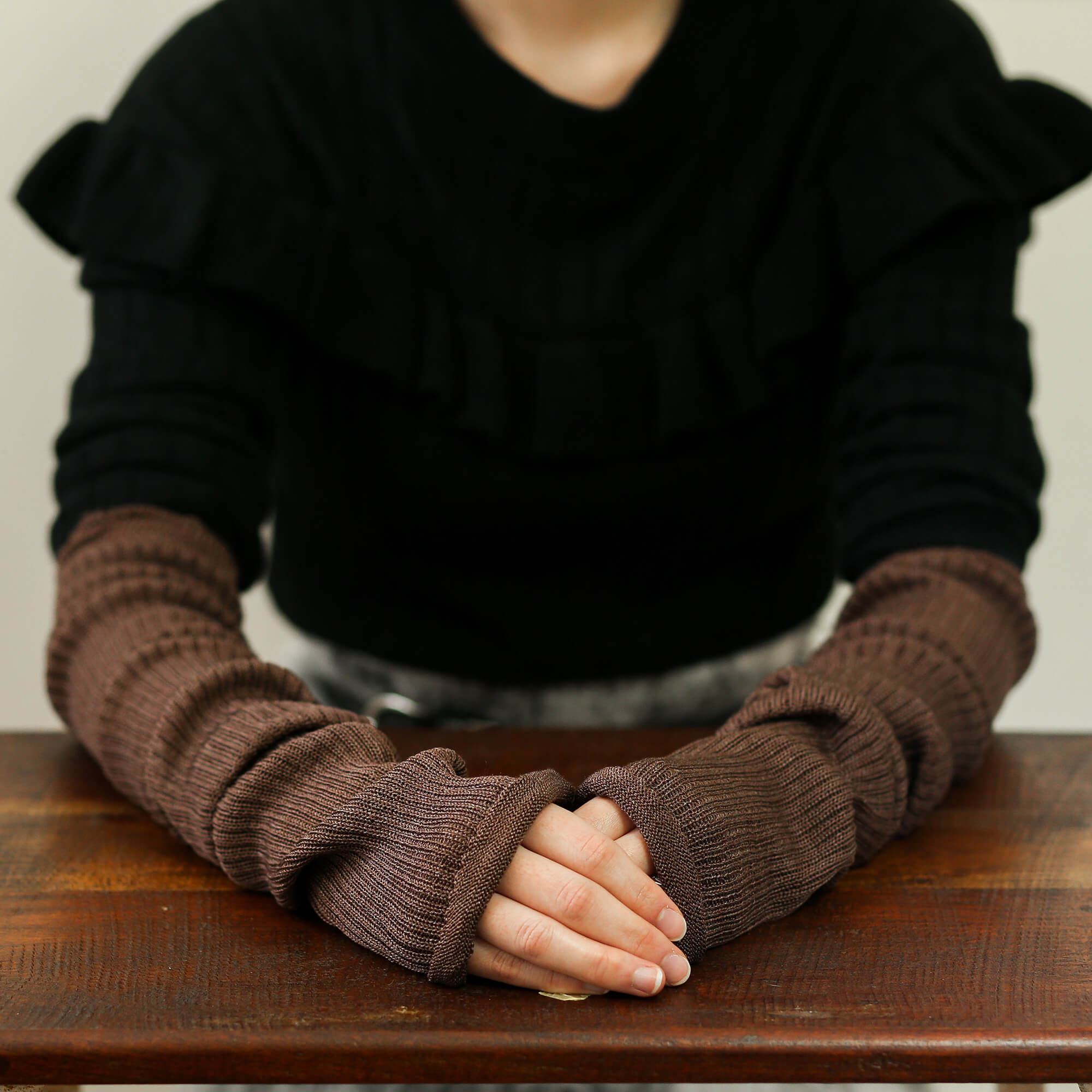 シルク100%アームウォーマー | ハミングバード・プロジェクト